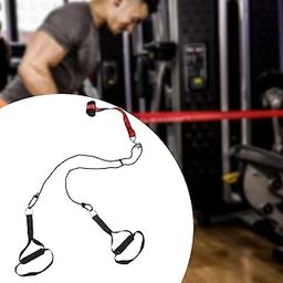 UJEAVETTE® Suspension Training Pull Rope Exercise Accessories for Indoor Outdoor Adults-12