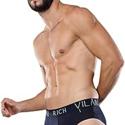 Rich Brief Presents a 100% Cotton Regular Fit Solid Men's in a Convenient 2-Piece packy for Timeless Style and Comfort-26