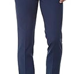 Men's Slim Fit Flat Front Formal Trousers - Perfect Suit Pants for Office and Work Wear-image-125