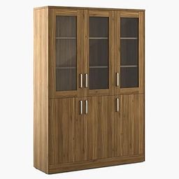 Home Centre Quadro Three-Door Book Case-image-14
