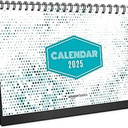 Amazon Basics Desk Calendar 2025 | A5 Size | Daily Planner & Monthly Organizer | Indian Holidays Marked | Motivational Quotes | Home & Office Use-image-54