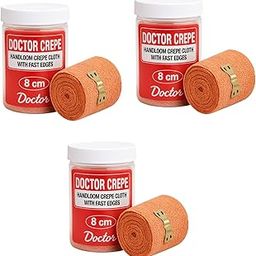 doctor crepe handloom crepe cloth with fast edges (8cm) bandage pack of 3-image-21