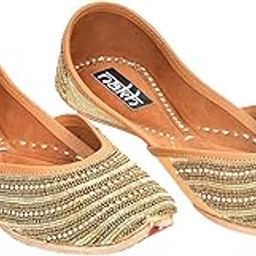 Women Silver Swarovski and Zari Work Jutti/Ethnic Mojari | Handmade Jutti for Women-image-52