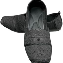Jutti-4 Black Women's Ethnic Punjabi Juttis | Traditional Slip-On Flats | Comfortable & Stylish Punjabi Juttis for Girls & Women-image-87
