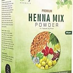 Spag Herbals Henna Mix For Hair shine growth clour mehandi henna conditioning powder 500G-image-14