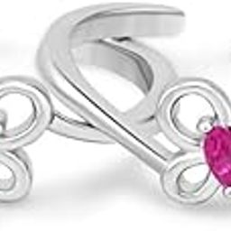 925 Sterling Silver Pink Elegance Rhodium Plated 925 Sterling Silver Toering|Gifts For Women And Girls|With Certificate of Authenticity and 925 Hallmark-image-92
