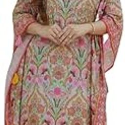 Maaeattier bautiful Kaftan and Mahin Hand Work with Mirror and jari Work on Front Side Beautiful tassals on Four Side on Kaftan-image-42