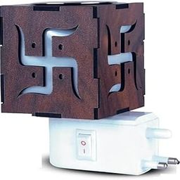 Electrical Kapoor Dani, Electric Camphor Diffuser Swastik Kapoor Dani Electic Camphor Burne, |Multipurpose Incense Aroma Dhoop Dani|Camphor Burner Diffuser|Night Lamp for Home, Office-image-94