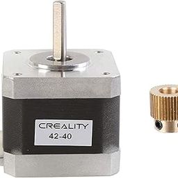 Creality Official 42-40 Stepper Motor with Extruder Gear, 2 Phase 1A 1.8 Degree 0.4 N.M for 3D Printer Extruder, Compatible with E-axis of Ender 3/Ender 3 V2/Ender 3 pro/Ender 5/CR-10 3D Printer-13