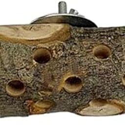 ILSMYSUTRA Rabbit Chew Toy Wooden Accessories Natural Hamster Molar Toy for Guinea Pigs S | Small Animal Supplies | Exercise & Toys-4