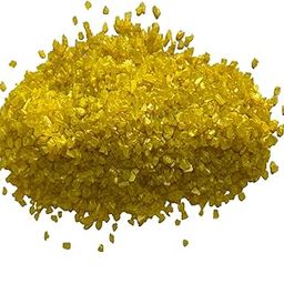 iParn 250 gram Crushed Glass 3-6mm Crushed Glass Crystals Resin Art Crafts Vase Filler Home Decorations (Yellow)-image-91
