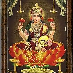 Indianara Religious Paintings Painting -Synthetic Wood, 27x30.5x1cm, Multicolour (GB3)-image-39