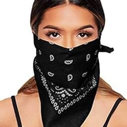 BISMAADH Paisley Print Soft Cotton Cloth Face Mask Bandana For Men & Women-picture-14
