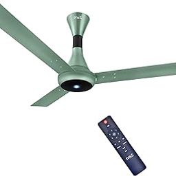 IVAS Aerosport 1200 mm BLDC Ceiling Fan | Remote Control | BEE 5 star Rated,Upto 60% Energy Saving |6 Speed,385 RPM,High Air Delivery with LED Indicators | 5 Year Warranty* (Pack of 1, Sea Green)-picture-27
