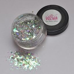 Vozwa Silver EyeShadow Gradient Chunky Glitter Beautiful & Sparkle ✮ 12 gm-picture-13