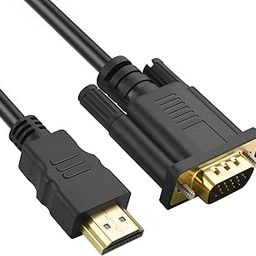Omivine HDMI to VGA Cable, 1080P@60Hz Gold Plated HDMI to VGA Digital Video Converter Cable for Projector, Desktop, Laptop, Monitor, Raspberry Pi, Roku, HDTV - 1M-27