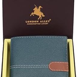 Denver Green Leather Wallet for Men | RFID Protected | Classic Leather Wallet-image-35