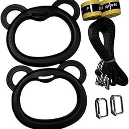 BNF®Gymnastics Rings for Children Adults Home Lightweight Pull up Exercise Rings|Sporting Goods | Team Sports | Gymnastics |1 Pair Gymnastics Rings-image-35