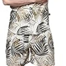 Printed Co-Ord Set for Men's | Casual Shirt & Shorts Night Suit Set | Lounge-wear Nightdress Pajama Set for Men's | Night Wear, Beach Wear, Vacation Wear Outfit-image-23