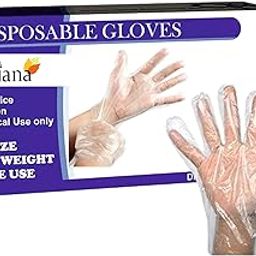 Indiana Disposable Hand Gloves | Pack of 200 | Transparent & Disposable Gloves | Universal Size Gloves | For Gardening, Cleaning and Public Areas (Pack of 200)-image-25
