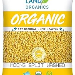 Natureland Organics Moong Dal Yellow/Split Washed 1 Kg - Organic Healthy Pulses-picture-30