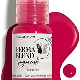 Pigments Professional Lip Color For Permanent Makeup Raspberry 15ml, Bottle-38