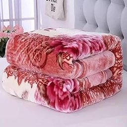 ALCITIC HOME Warm & Cosy Beautiful Luxurious Double ply Blanket for Winter. Double Bed Blanket-image-5