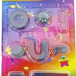 KRYTONE® Pack of 1 9pcs Colourful Magnets Game for Magnetic White Boards Fridge Magnets, Notice Board/Planning Magnet Buttons- Stick Notes, Photos, Charts etc-image-77