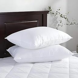 Microfiber Soft White Pillows | Pillows for Sleeping White - Pack of 2 (Size - 16x24 Inches Or 40x60 cm) Set of 2-image-74