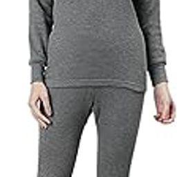 Thermal/Winter Inner Wear Set (Top & Bottom) - Warm and Comfortable V-Neck Full Sleeves Body Warmer Set for Women-26
