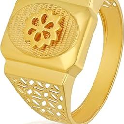 Malabar Gold and Diamonds Gold Ring for Men|Ring for Birthday, Wedding, Anniversary & Valentine's Day Gift-image-99