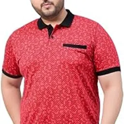 austivo Men Half Sleeve Printed Polo T-Shirt-picture-14