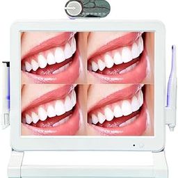 Gold Cura Dental Intraoral Camera | 17" Screen with 18MP Camera | Bluetooth Speaker | 8 High-Intensity Day Light LEDs | LED Ambient Light on The Back | 1TB System Storage Capacity | Video Recording-picture-16