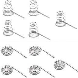 Cilky 10pcs Battery Contact Springs AA AAA Battery Connection Compact Battery Springs for Small Devices(9x20)-image-26