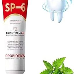Popdwk Sp-6 Toothpaste, Brightening & Stain Removing sp-6 probiotic whitening toothpaste, Teeth Whitener Toothpaste, Natural Tooth Whitener, 30g - (Pack of 1)-0