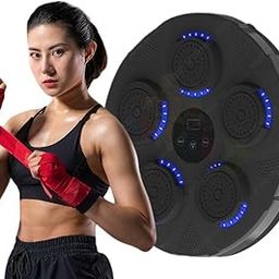 HIK FASHION Smart Bluetooth Music Boxing Machine – Wall-Mounted Workout Punching Equipment with 9 Modes, LED Display & Boxing Gloves for Home, Indoor & Gym-picture-26