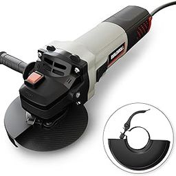 BUILDSKILL 1100W Angle grinder machine | 125mm | M14 | 6000-11000 RPM Variable speed | Copper motor | Quick change guard | Two position Side handle | Slim body grinding machine (6 months warranty)-image-86