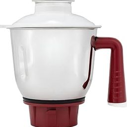 Mixer jar Suitable for Prestige Dry Jar Suitable for "STYLO, IRIS, TEZ, Perfect, Elegant, Flair, Deluxe VS, Deluxe Plus, Deluxe Total LS, Deluxe, Hero, Popular" Mixer Grinders (Steel) (1 Liter)-image-32