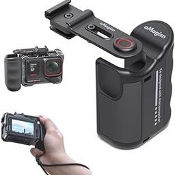 Coyktonty Camera Grip Holder for Insta360 Ace Pro2/Ace Pro,Camera Extension Bracket with Shutter Button for DJI Action 5 Pro/4 3 GoPro Hero 13 12 11 10 9-image-48