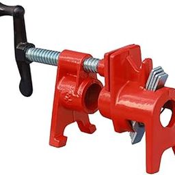 Serplex® PC12-2, 1/2 in. Traditional Style Pipe Clamps, Incredibly Versatile, Easy to Assemble, Indespensable Workshop Clamp for Woodworking, Carpentry, Home Improvement and DIY Projects-16