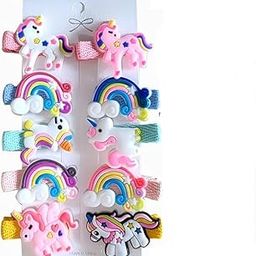 SYGA Baby Hair Clip For Girl Alligator Teeth Hair Accessory For All Type of Infant Toddler Baby Hairs Bow Animal Cartoon Rainbow Heart Flower Crown Fruit Patterns-image-6