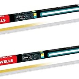 Havells 20W 3 in 1 LED Batten Tubelight|Energy Efficient|Three Color Temperatures(Warm White,Neutral White,Cool White)|Upto 4KV Surge Protection|Made in India |(Triyca)| Pack of 2-image-61