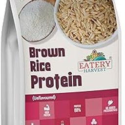 Eatery Harvest by Saipro Brown Rice Protein,200 gm Unflavoured,80% Protein, Plant Based Vegan Supplement, No Added Sugar, Diabetic Friendly-image-60