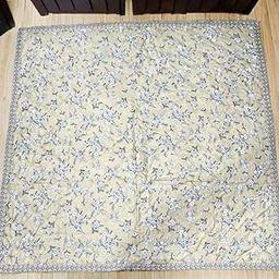 Crystal Reversible Comforter, Floral Pattern with Geometric Print, 90 x 100 inches, Beige and White-image-31