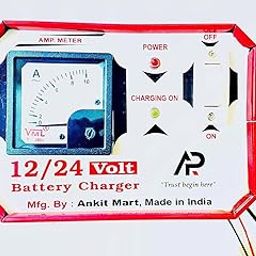 (A&P)- 24Volts Battery Charger 10Ampere by Alkaline/Lead Acid Automoblie car/Inverter Battery This Charger Also Have a 12 Volt Socket and 24 Volt Socket 2 in one Actual 12/24…by rajrani Innovation-picture-11
