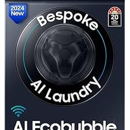 Samsung 12 kg, 5 Star, AI Control, Super Speed, Wi-Fi, Hygiene Steam with Inbuilt Heater, Digital Inverter, Fully-Automatic Front Load Washing Machine (WW12DB7B24GSTL, Navy)-image-12