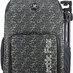 Arctic Fox Camera Bag for Polariod/DSLR Camera with Lens, 15.5 Inch Laptop and Tripod Holder (Green)-picture-4