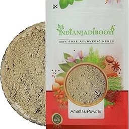 IndianJadiBooti Amaltas Pulp Extract Powder | Amaltaas Guda Powder | Cassia Fistula (100 Grams)-15