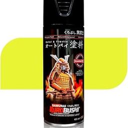 Samurai Kurobushi Fluorescent Colours Yellow Spray Paint 400 ml (Pack of 1)-image-25