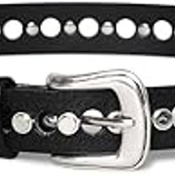 only Women's Solid Black Belt-picture-36